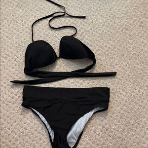 Black Women's Bikini Set